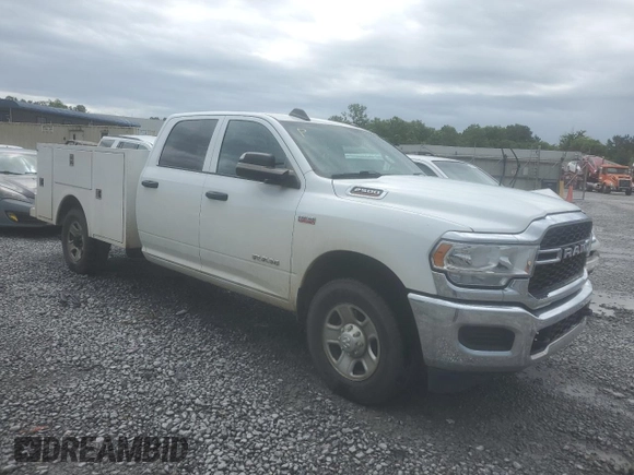 2022 Ram 2500 Tradesman with VIN 3C7WR4HJ1NG280179, listed as a Copart auction lot 61611855 with Not provided miles and Salvage title. Bid and sale history available at DreamBid. Image 4.