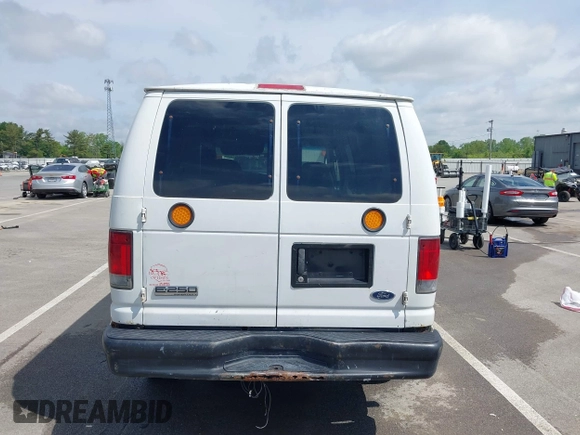 2007 Ford Econoline Cargo Commercial with VIN 1FTNE24L57DA53187, listed as a IAAI auction lot 42302365 with Not provided miles and . Bid and sale history available at DreamBid. Image 16.