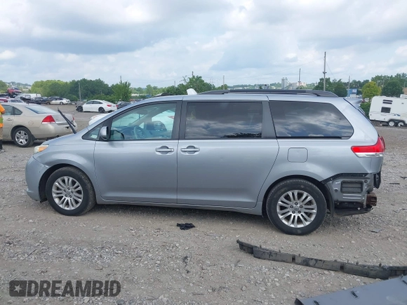2011 Toyota Sienna XLE AAS with VIN 5TDYK3DCXBS133044, listed as a IAAI auction lot 42722691 with 179,497 mi miles and . Bid and sale history available at DreamBid. Image 15.