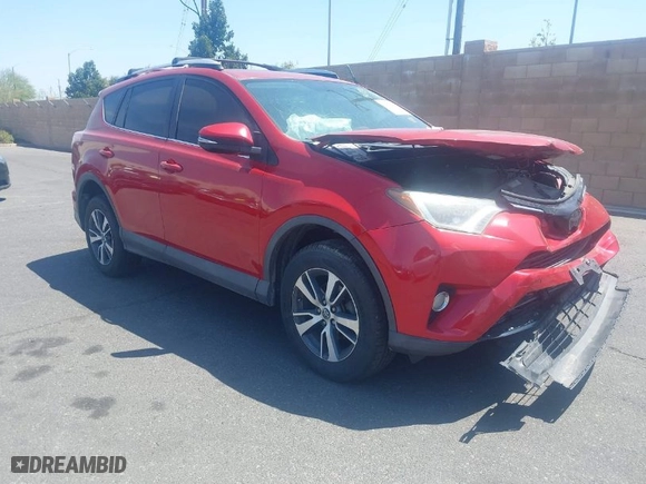 2016 Toyota RAV4 XLE with VIN 2T3WFREV3GW239632, listed as a IAAI auction lot 41860727 with 135,850 mi miles. Bid and sale history available at carsss.com. Image 1.