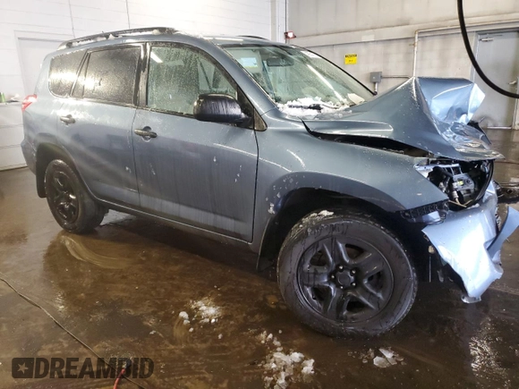 2012 Toyota RAV4 with VIN 2T3JF4DV6CW196073, listed as a Copart auction lot 43974775 with 0 mi miles and Salvage Title. Bid and sale history available at carsss.com. Image 4.
