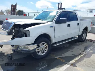 2004 Ford F-150 XLT with VIN 1FTPW14584FA24705, listed as a IAAI auction lot 41883212 with 172,251 mi miles. Bid and sale history available at carsss.com. Image 18.