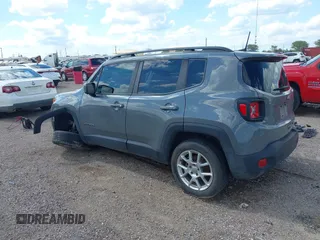 2020 Jeep Renegade Altitude z VIN ZACNJABB0LPL55950, wystawiony jako IAAI lot #42222826 z przebiegiem 74 022 mil mil oraz . Historia ofert i sprzedaży dostępna na DreamBid. Obrazek 3.