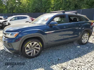 2020 Volkswagen Atlas SE with VIN 1V26C2CA7LC204653, listed as a Copart auction lot 59285434 with 52,997 mi miles and Salvage title. Bid and sale history available at DreamBid. Image 1.