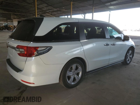 2020 Honda Odyssey EX-L с VIN 5FNRL6H70LB066458, выставлен на аукционе Copart как лот 75757274 с пробегом 61 510 миль миль и Чистый • Clean title. История ставок и продаж доступна на DreamBid. Изображение 3.