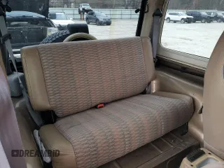 1999 Jeep Wrangler Sahara with VIN 1J4FY49S1XP409859, listed as a Copart auction lot 85006954 with 145,860 mi miles and Clean Title. Bid and sale history available at carsss.com. Image 10.