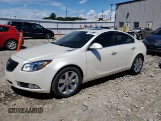2012 Buick Regal Turbo Premium 2 z VIN 2G4GT5GV4C9214113, wystawiony jako Copart lot #62910805 z przebiegiem 128 167 mil mil oraz Nie do naprawy • Non repairable. Historia ofert i sprzedaży dostępna na DreamBid. Obrazek 1.
