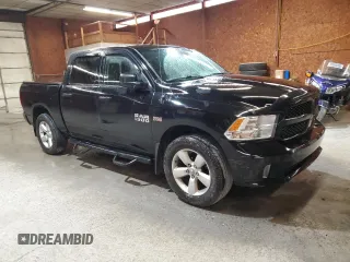 2015 Ram 1500 Express with VIN 1C6RR7KT3FS584959, listed as a Copart auction lot 60446585 with 144,867 mi miles and Salvage title. Bid and sale history available at DreamBid. Image 4.