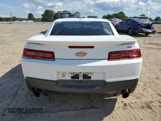 2014 Chevrolet Camaro LT z VIN 2G1FC1E30E9289557, wystawiony jako Copart lot #59106785 z przebiegiem Nie podano mil oraz Szkoda całkowita • Salvage title. Historia ofert i sprzedaży dostępna na DreamBid. Obrazek 6.