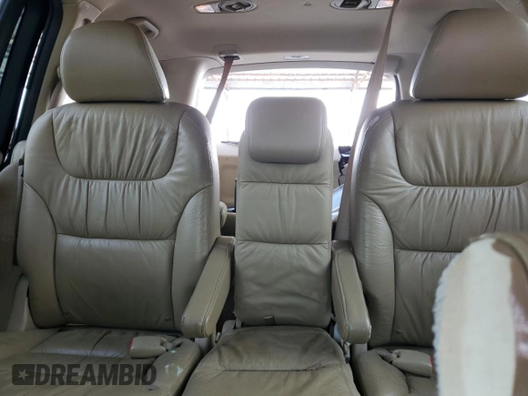 2008 Honda Odyssey Touring with VIN 5FNRL38968B022567, listed as a Copart auction lot 44445385 with 176,391 mi miles and Salvage Title. Bid and sale history available at carsss.com. Image 10.