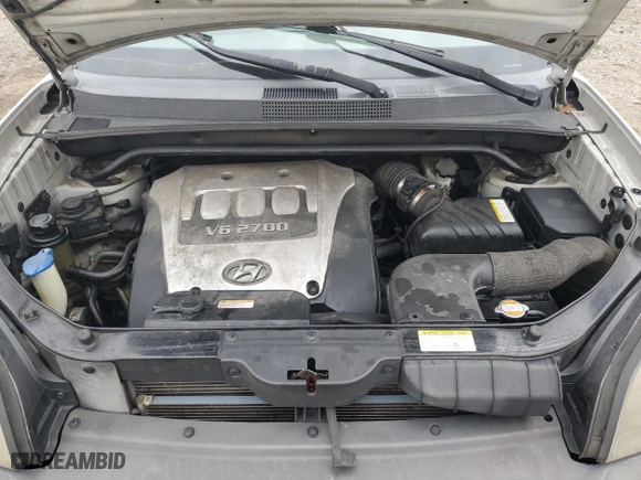 2006 Hyundai Tucson GLS with VIN KM8JN72D56U298881, listed as a Copart auction lot 51164595 with 244,772 mi miles and Clean Title. Bid and sale history available at carsss.com. Image 12.