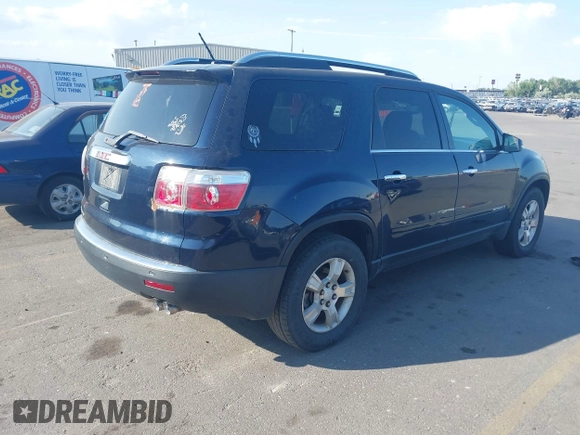 2008 GMC Acadia SLT1 z VIN 1GKER23758J133847, wystawiony jako IAAI lot #42405190 z przebiegiem 171 093 mil mil oraz . Historia ofert i sprzedaży dostępna na DreamBid. Obrazek 4.