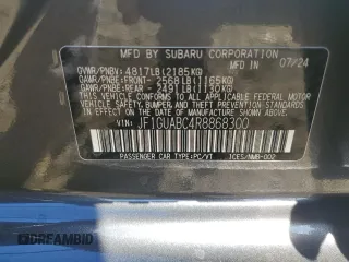 2024 Subaru Impreza with VIN JF1GUABC4R8868300, listed as a Copart auction lot 77203054 with 32 mi miles and Salvage Title. Bid and sale history available at carsss.com. Image 12.