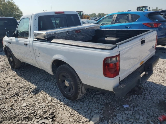2004 Ford Ranger XL with VIN 1FTYR10D74PB58267, listed as a Copart auction lot 71824474 with 244,783 mi miles and Salvage Title. Bid and sale history available at carsss.com. Image 2.