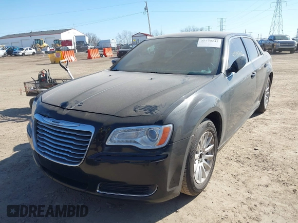 2014 Chrysler 300 with VIN 2C3CCAAG3EH252841, listed as a IAAI auction lot 41770242 with 214,000 mi miles. Bid and sale history available at carsss.com. Image 17.