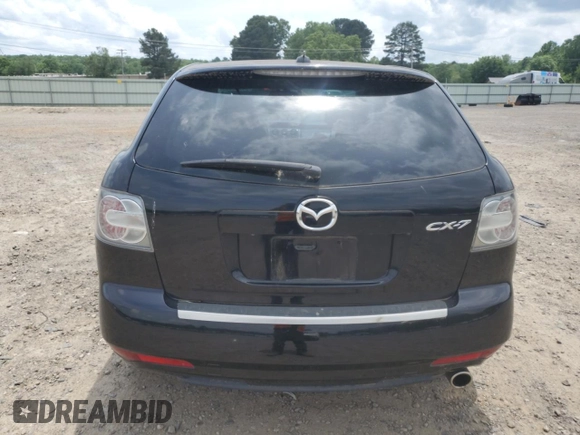 2011 Mazda CX-7 i Touring with VIN JM3ER2C52B0382041, listed as a Copart auction lot 54553465 with 137,255 mi miles and Salvage Title. Bid and sale history available at DreamBid. Image 6.