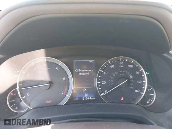 2019 Lexus RX with VIN JTJBZMCA0K2041369, listed as a IAAI auction lot 40557791 with 51,524 mi miles. Bid and sale history available at carsss.com. Image 7.