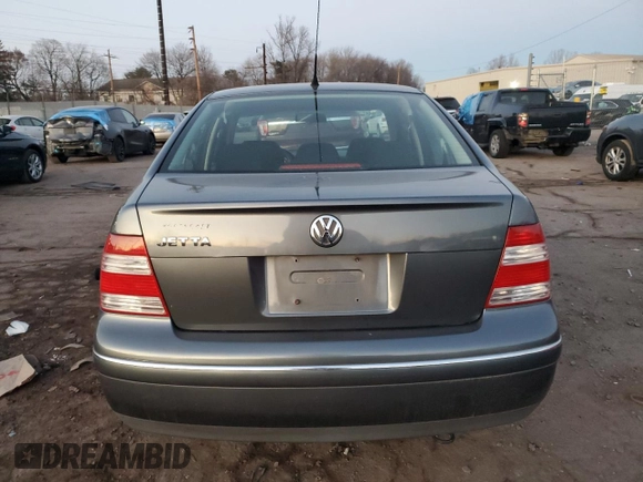 2004 Volkswagen Jetta GL with VIN 3VWRK69M74M002287, listed as a Copart auction lot 46682325 with 104,970 mi miles and Salvage title. Bid and sale history available at DreamBid. Image 6.