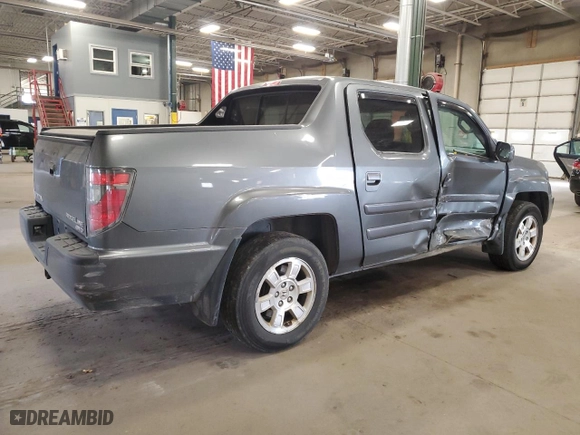 2013 Honda Ridgeline RTS with VIN 5FPYK1F48DB004017, listed as a Copart auction lot 76687804 with 144,195 mi miles and Salvage Title. Bid and sale history available at carsss.com. Image 3.