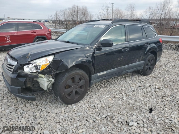 2010 Subaru Outback Prem All-Weather/HK Aud with VIN 4S4BRBFC3A3349175, listed as a Copart auction lot 84007474 with 123,926 mi miles and Salvage Title. Bid and sale history available at carsss.com. Image 1.