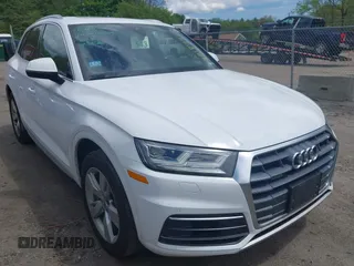 2018 Audi Q5 Premium Plus z VIN WA1BNAFY7J2211340, wystawiony jako IAAI lot #42187313 z przebiegiem 162 113 mil mil oraz . Historia ofert i sprzedaży dostępna na DreamBid. Obrazek 1.
