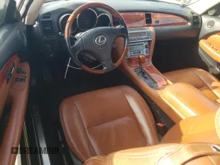 2004 Lexus SC 430 with VIN JTHFN48Y440056668, listed as a Copart auction lot 75207874 with 189,786 mi miles and Clean Title. Bid and sale history available at carsss.com. Image 8.