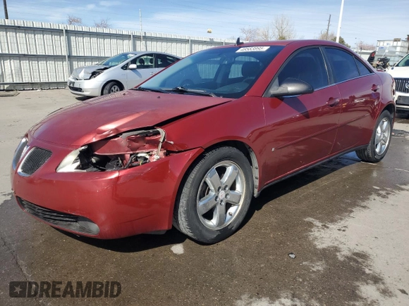 2008 Pontiac G6 GT with VIN 1G2ZH57N184118405, listed as a Copart auction lot 48583895 with 181,629 mi miles and Salvage Title. Bid and sale history available at DreamBid. Image 1.