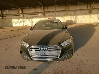 2018 Audi A5 Sportback Premium with VIN WAUDNCF52JA004082, listed as a Copart auction lot 87002474 with 84,790 mi miles and Salvage Title. Bid and sale history available at carsss.com. Image 10.