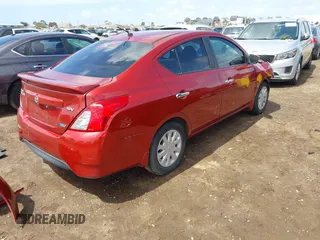 2016 Nissan Versa S Plus with VIN 3N1CN7AP3GL821046, listed as a IAAI auction lot 41916736 with 103,584 mi miles. Bid and sale history available at carsss.com. Image 4.