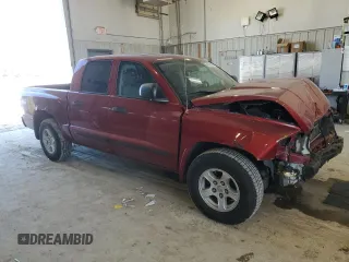2006 Dodge Dakota SLT with VIN 1D7HW48N46S537370, listed as a Copart auction lot 48364895 with Not provided miles and Salvage title. Bid and sale history available at DreamBid. Image 4.