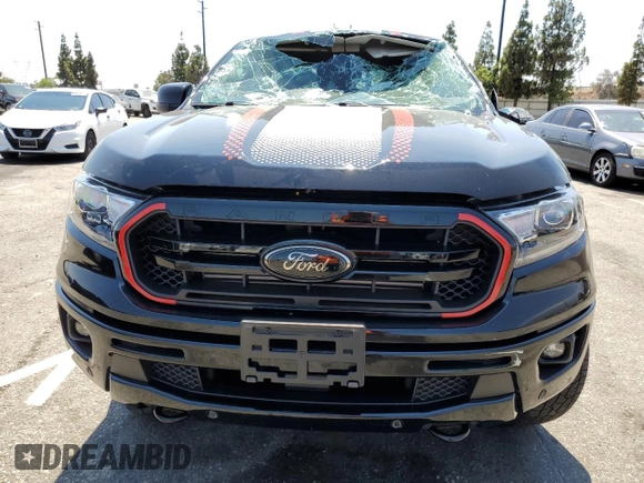 2021 Ford Ranger XL with VIN 1FTER4FH5MLE06070, listed as a Copart auction lot 60310393 with 12,872 mi miles and . Bid and sale history available at DreamBid. Image 5.