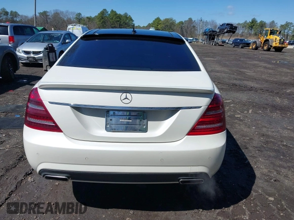 2012 Mercedes-Benz S 550 with VIN WDDNG9EB9CA463453, listed as a IAAI auction lot 41980960 with 84,579 mi miles and . Bid and sale history available at DreamBid. Image 16.