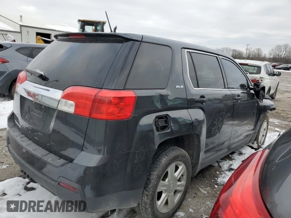 2014 GMC Terrain SLE with VIN 2GKALMEK3E6263518, listed as a Copart auction lot 45671745 with 139,008 mi miles and Salvage title. Bid and sale history available at DreamBid. Image 3.