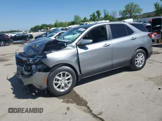 2024 Chevrolet Equinox LT with VIN 3GNAXUEG9RL263348, listed as a Copart auction lot 55855405 with Not Provided miles and Non Repairable. Bid and sale history available at DreamBid. Image 1.