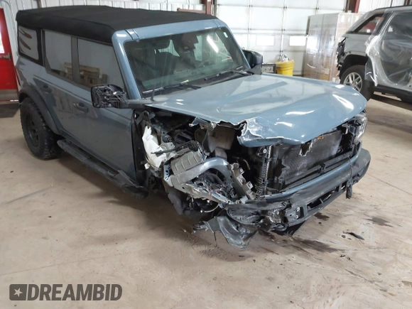 2023 Ford Bronco with VIN 1FMDE5BH2PLB16114, listed as a IAAI auction lot 41392107 with 37,400 mi miles and . Bid and sale history available at DreamBid. Image 17.