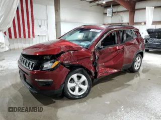 2020 Jeep Compass Latitude with VIN 3C4NJDBBXLT255903, listed as a Copart auction lot 57358385 with 29,359 mi miles and Salvage title. Bid and sale history available at DreamBid. Image 1.
