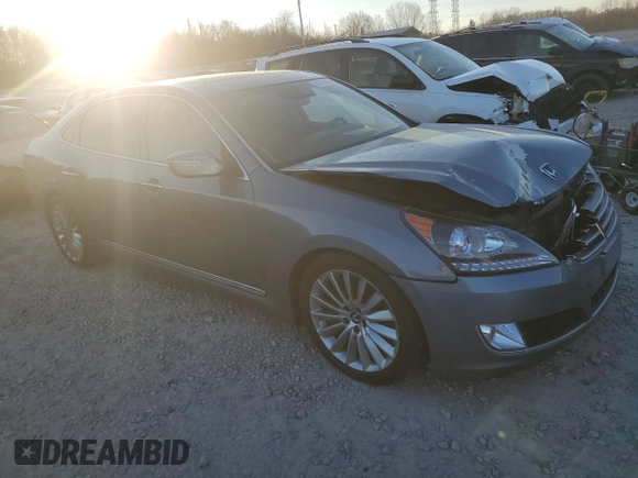 2015 Hyundai Equus Signature z VIN KMHGH4JH3FU092432, wystawiony jako Copart lot #88704375 z przebiegiem 100 058 mil mil oraz Szkoda całkowita • Salvage title. Historia ofert i sprzedaży dostępna na DreamBid. Obrazek 4.