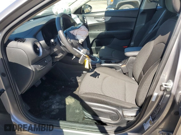 2024 Kia Forte LXS with VIN 3KPF24AD4RE730138, listed as a Copart auction lot 47688955 with 15,167 mi miles and Salvage Title. Bid and sale history available at DreamBid. Image 7.
