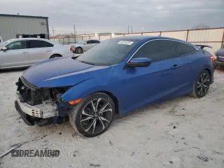 2017 Honda Civic Si with VIN 2HGFC3A55HH754856, listed as a Copart auction lot 46654685 with 149,588 mi miles and Salvage Title. Bid and sale history available at DreamBid. Image 1.