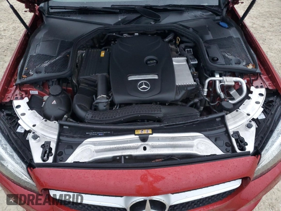 2018 Mercedes-Benz C 300 with VIN WDDWK4JB3JF720831, listed as a Copart auction lot 77084554 with Not Provided miles and Non Repairable. Bid and sale history available at DreamBid. Image 11.