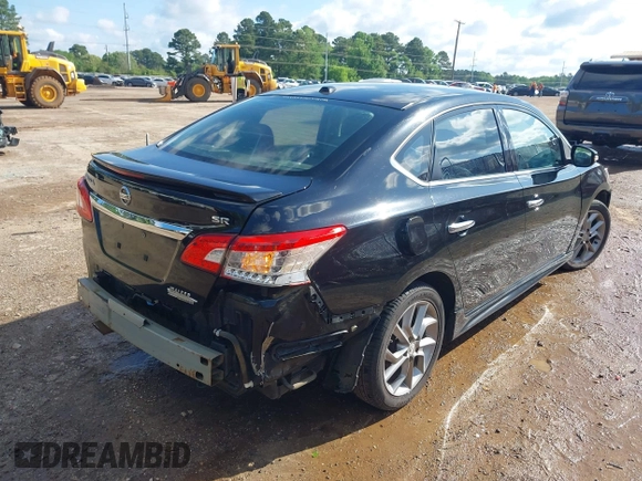 2015 Nissan Sentra SR with VIN 3N1AB7AP7FY313082, listed as a IAAI auction lot 41962734 with 173,218 mi miles and . Bid and sale history available at DreamBid. Image 4.