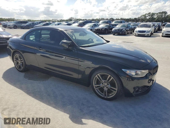 2014 BMW 4 Series 428i with VIN WBA3V5C5XEP747796, listed as a Copart auction lot 77242064 with 62,677 mi miles and Non repairable. Bid and sale history available at DreamBid. Image 4.