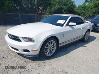 2011 Ford Mustang V6 with VIN 1ZVBP8EM3B5149522, listed as a IAAI auction lot 42657618 with 44,594 mi miles and . Bid and sale history available at DreamBid. Image 2.