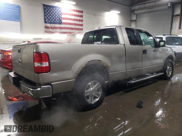 2007 Ford F-150 STX with VIN 1FTRX12W57FB26131, listed as a Copart auction lot 45450265 with 120,599 mi miles and Salvage Title. Bid and sale history available at DreamBid. Image 3.