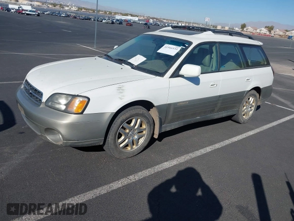 2000 Subaru Legacy Outback Limited with VIN 4S3BH6863Y6671197, listed as a IAAI auction lot 41566535 with 253,842 mi miles and . Bid and sale history available at DreamBid. Image 2.
