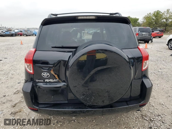 2008 Toyota RAV4 Ltd with VIN JTMZD31V286055565, listed as a Copart auction lot 45720675 with 121,930 mi miles and Clean Title. Bid and sale history available at carsss.com. Image 6.