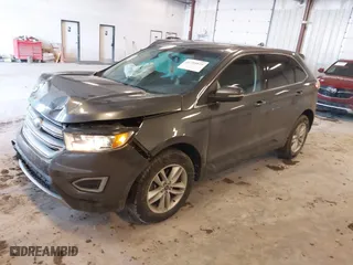 2016 Ford Edge SEL with VIN 2FMPK4J90GBC65048, listed as a IAAI auction lot 41705819 with 87,172 mi miles. Bid and sale history available at carsss.com. Image 17.