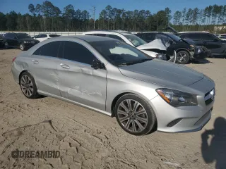 2018 Mercedes-Benz CLA 250 with VIN WDDSJ4EB2JN556408, listed as a Copart auction lot 49788375 with 67,821 mi miles and Salvage Title. Bid and sale history available at DreamBid. Image 4.