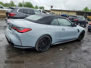 2022 BMW M4 Competition xDrive with VIN WBS33BA05NCJ41126, listed as a Copart auction lot 54138854 with 18,613 mi miles and Salvage Title. Bid and sale history available at carsss.com. Image 3.