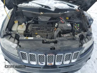 2015 Jeep Compass High Altitude Edition with VIN 1C4NJDEB1FD148051, listed as a Copart auction lot 45694585 with 117,149 mi miles and Salvage Title. Bid and sale history available at carsss.com. Image 12.